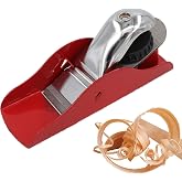Manual Steel Carpentry Plane - Adjustable Mini Wood Brush, Compact Tool for Woodworking Work, Trimming, Brushing and Polishin