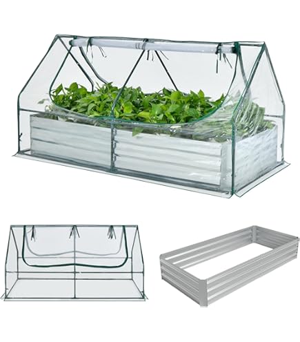 Serra Da Balcone Froadp 180x90x90 Cm - HDPE 140 G/m², Struttura Ferro, 2 Porte, Per Orto E Giardino - Foto 10