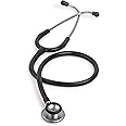 MCP Supertone Stethoscope for Doctors, Medical Students & Nurses | Single tube with aluminium chest piece and single diaphragm (Black Color Tube)