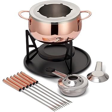 HASAYAKI vuurvaste keramische kaasfonduepan, zwart mat, 22,5cm diameter. 2.5L capaciteit. Hittebestendigheid van natuurlijk materiaal tot 400 graden Celsius