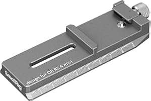 SMALLRIG Płytka szybkiego montażu 4.6'' do Arca-Swiss do DJI RS 4 Mini Gimbal, konstrukcja zapobiegająca upadkom i szybki montaż - 5336