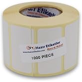 hazır etiketler , hazır al hızlı al Eko Termal Etiket 50mm x 25mm Ruloda 1000 Adet 40mm Kuka &Ccedil;apında Direk Termal Transfer Et