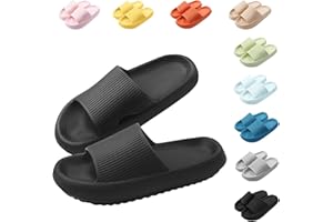 Shorant Cozy Slides Original rutschfest Badeschlappen Damen Cozisliders Original Damen Wolken Schlappen Original Comfort Hausschuhe Herren Sommer Weiche Badelatschen