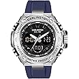 Carlington Resin Analog-Digital Sports Watch Chronograph,Dual Time,Alarm,Stopwatch,Water-Resistant,Shock-Resistant,Back Light Display- The Perfect Watch for Men&Boys-CT 9107 Series