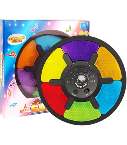 LMH - Console de jeu Simon pour enfants, jeu d'exercice de mémoire électronique, jouets LMH - Console de jeu Simon pour enfants, jeu d'exercice de mémoire électronique, jouets
