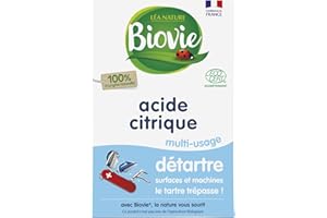 Biovie - Acide citrique multi-usage, détartre 350g
