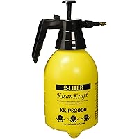 Kisan Kraft KK-PS2000 Standard Manual Sprayer (2 Litre), Multicolour, (Colour May Vary)