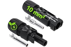 MULTI-CONTACT Conector MC4 Conector de embrague 10 mm2 PV-KST4/10II & PV-KBT4/10II