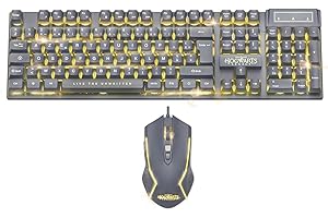 FREAKS AND GEEKS Wizarding World Hogwarts Legacy Pack klawiatura+mysz do gier z podświetleniem czarna