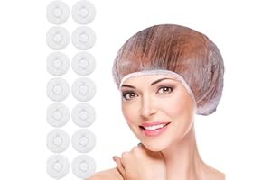 DSLSQD 100 szt. jednorazowych czepków prysznicowych, czepki prysznicowe dla kobiet Wielka Brytania plastikowe czepki prysznicowe duży czepek prysznicowy elastyczna czapka do włosów do użytku domowego,