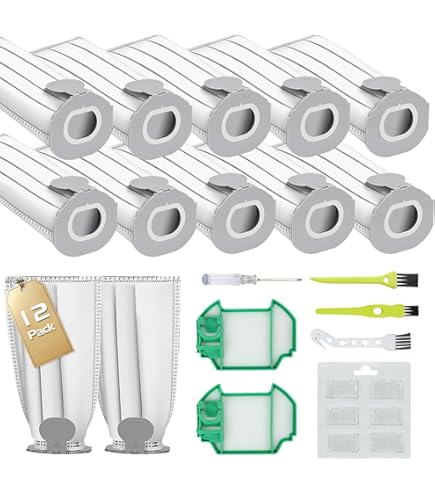 Lot De 5 Sacs D'Aspirateur Compatibles Avec Karcher 2.863-314.0 Kfi 357