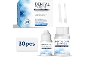 MESSEN Tooth Filling Repair Kit, Temporary Fixing, Regain Confidence Smile, for Home Use