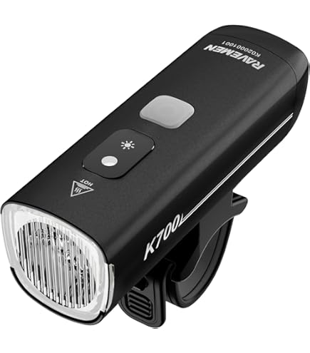 RAVEMEN TR250 250 Lumens Bicycle Rear Light Day And Night Ideal For Commuting And Cycling In The City, 6 Modes Rechargeable By USB-C IPX6 Waterproof 280° Visibility