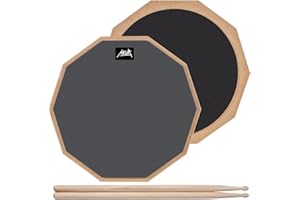 AKLOT Pad do ćwiczeń, 12-calowy żel krzemionkowy 30,5 cm Podkładki do ćwiczeń perkusyjnych Mata z podudzia…