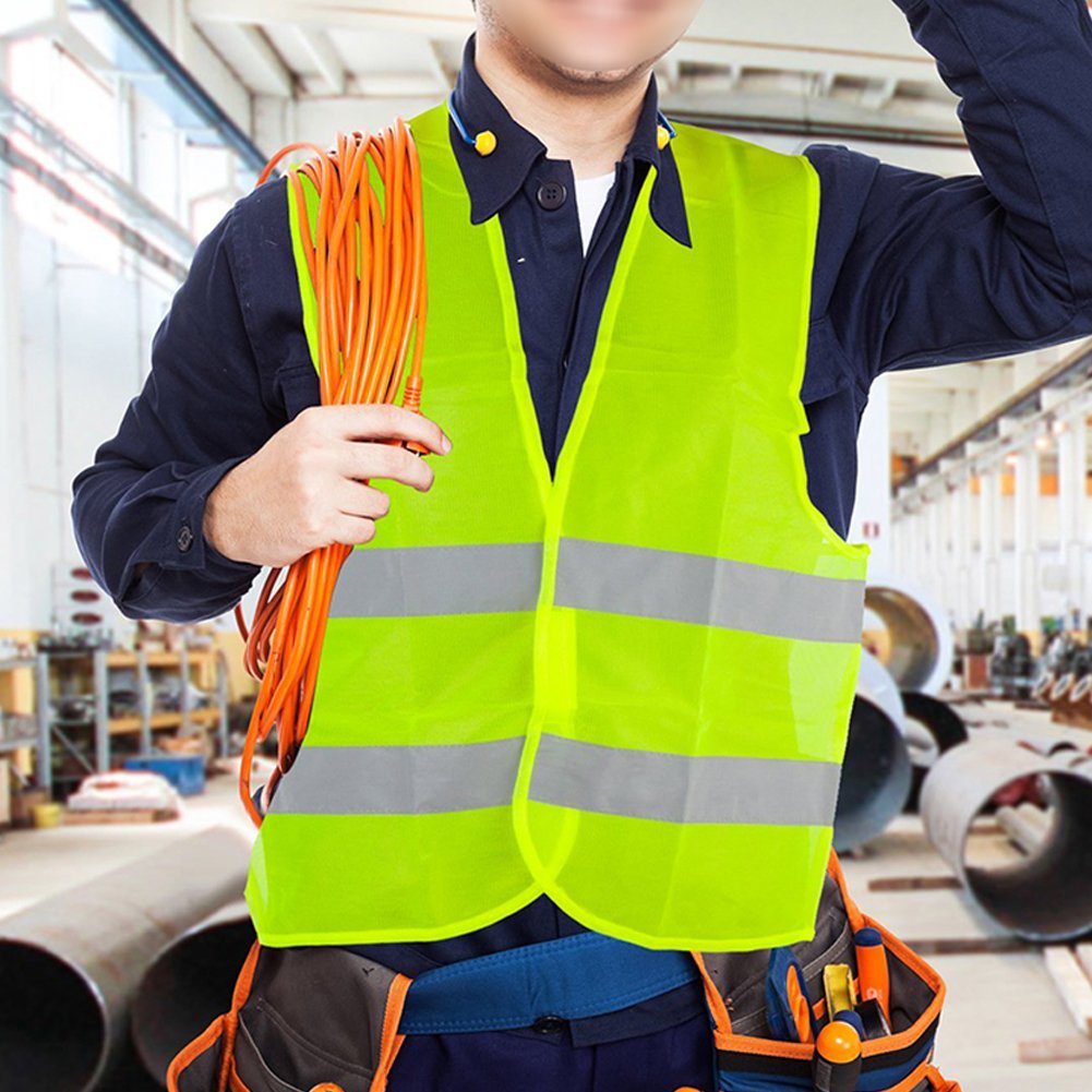 Hosaire-EN471-Car-Reflective-Safety-Vest-Yellow-Crease-Resistant-Washable-Standard-Size