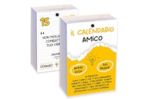 ÏMPRÜM Calendario 2024, Il Calendario Amico 2024, Idea Regalo Natalizia Famiglia, 365 Frasi per 365 Giorni, Leggi la Frase Del Giorno e Condividi il pensiero Filosofico, Formato Tascabile 10 X 14