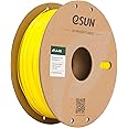 eSUN PLA+ Filament 1.75mm, ePLA+HS High Speed 3D Printer Filament Dimensional Accuracy +/- 0.03mm, 1KG Spool (2.2 LBS) Speedy PLA Plus Filament for High Speed Printers, Yellow
