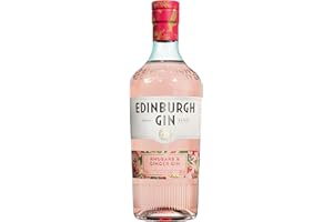 ‎EDINBURGH GIN Edinburgh Gin Rhubarb and Ginger / Botanical Gin / Warme Schärfe und spritzige Süße / Rhabarber, Ingwer und Wacholder / 700ml / 40% vol.