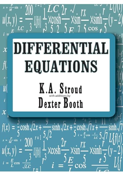 Differential Equations Amazon Co Uk Dexter J Booth K A Stroud Books