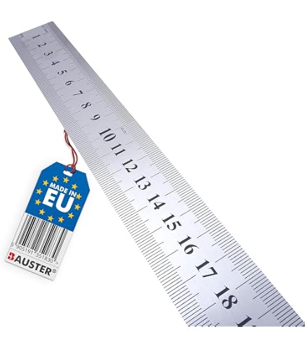 Règle Flexible 80 Cm En PET - Échelles Mm Et Pouces, Lignes De Largeur, Angle R - Transparent, Pliable