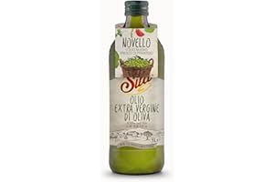 SITA' Sità - Olio Extravergine di oliva - Novello 2023-2024 L'olio nuovo fresco di frantoio - 100% Italiano estratto a freddo - Bottiglia 1L