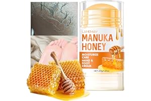 HISUNBEN Crème hydratante et anti-craquelures pour les pieds à l'urée 60 % - Crème pour les pieds très secs - Baume au talon soulage les démangeaisons pour les pieds secs, craquelés, talons, coudes, 40 g de