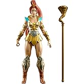 Masters of the Universe Origins Teela Aksiyon Fig&uuml;r&uuml; JHK00 | MOTU Karikat&uuml;r Koleksiyonu Oyuncak, 80'ler TV Fig&uuml;r&uuml;, At Kuyrukl