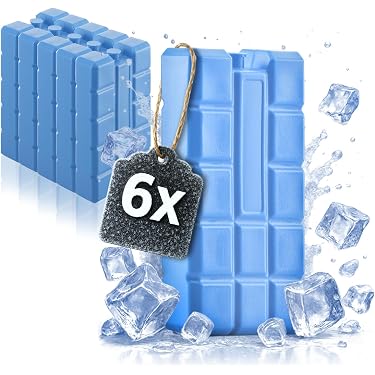 Sacs De Gel Réfrigérants Longue Durée - 250 Ml Chacun - Pour Glacière, Pique-nique, Randonnée - Garde Le Froid 24h+