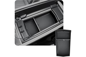 CDEFG Kompatibel mit VW ID.7 ID7 2024 2025 Mittelkonsole Armlehne Aufbewahrungsbox Handschuhfach Multifunktionaler Auto Center Console Organizer Tray ID.7 GTX Tourer Zubehör
