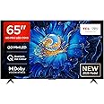TCL 65C6KS-UK QD-Mini LED TV, 4K HDR Premium, 60Hz, Powered by Google TV (Dolby Vision & Atmos, Onkyo 2.1 Sound System, Game Master, Hands-Free Voice Control, Apple AirPlay 2 & Alexa，2025 New Model)