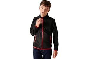 Regatta Professional Boy's Boys Full Zip Micro Fleece Jacket Fleece Jacket (pack of 1)