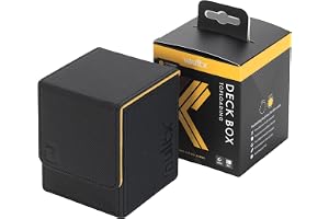 Vault X Trading Card Toploading Deck Box, 80+ sleeved cards, Premium Exo-Tec Material, Card Holder Storage Box, Magnetic Lid
