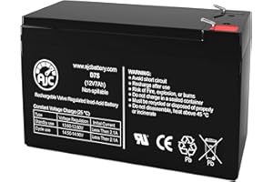 AJC Battery Replacement Compatible with APC RBC113 12V 7Ah RBC Battery