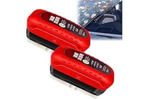 AHSBND KFZ Ölfilmreiniger,Ölfilm-Entferner Für Windschutzscheiben,Windschutzscheibenreiniger & Ölfilm-Entferner,Multifunktionale Kfz-Ölfilm-Reinigungsbürste,Ölfilm-Entferner Für Glas,Ölfilm Reinigungsbürste(