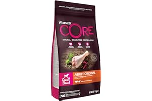 Wellness CORE Small Breed Original, 1.5kg, Chicken & Turkey, Dry Dog Food for Small Breed Dogs, All-Natural, Grain-Free, High Meat Content, Protein-Rich, No Added Sugar