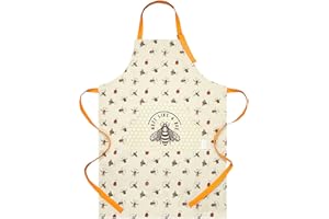 SiXsigma Sports Cotton Apron – Cute Novelty Baking & Cooking Gift for Women, Mum, Wife, Girlfriend, or Grandma – Large Pocket, Ideal for Kitchen, BBQ & Grill