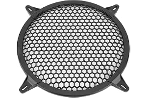 EBTOOLS 10 högtalare grillskydd – 6 tum/8 tum/10 tum/12 tum högtalarskydd, högtalargrillar skyddsfodral ersättning rund högta