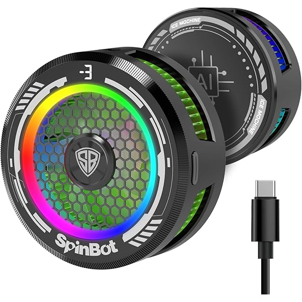 nubia 6 Handy Kühler für Gaming, 30W Handy Kühlung Lüfter mit Ausziehbarem Clip für Live Streaming Halterung Graphen Kühlkörper RGB Licht Handy Radiator für 70-85 mm iPhone/Android