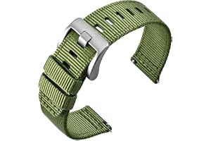 ANNEFIT Nylonklockarmband med snabbfrigöring, militära klockarmband för män, 18 mm, 20 mm, 22 mm