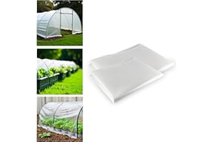MODO AGRO Plástico Invernadero traslúcido agrícola. Plástico Especial Agricultura y protección huertos Plantas Exterior Ideal para invernaderos huertas y Jardines (2x3)