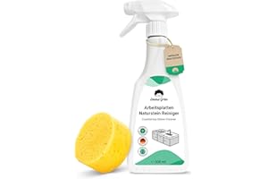‎EMMA GRÜN Emma Grün® Natürlicher Marmorreiniger 500ml, Marmor Reiniger und Pflege, Arbeitsplatten Reiniger Made in Germany, Natursteinreiniger für Küchenarbeitsplatte Deklarationsfrei