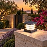 FoneLight Set &Uuml;st&uuml; Bah&ccedil;e Aydınlatma 18x18 cm Genişik &ndash; Al&uuml;minyum G&ouml;vde, 3000K Sıcak Beyaz, IP65 Su Ge&ccedil;irmez Dış Mekan Dekorat