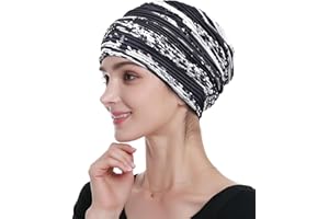 Alnorm Turbante plisado con clase, regalos de quimioterapia para mujer