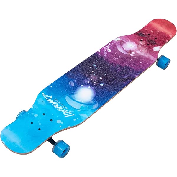 Buy IRIS Drop Through Long-Board - Maple Skateboard with Owl