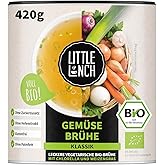 Little Lunch Gemüsebrühe Bio | Gemüsebrühe Klassik | 100 Prozent Bio-Qualität | Veggie | Ohne zugesetzten Zucker | Ohne Gesch