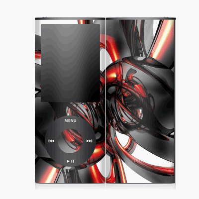 Preisvergleich Produktbild VCM DesignSkin für Apple ipod nano 4G, Design-Folie Pipes