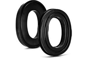 INF 2-pack öronkuddar fodral – gel öronkuddar för 3M Peltor öronmuffar
