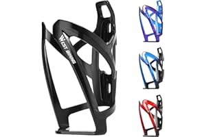 West Biking Bike Water Bottle Cages Ultra-Light Durable PC Bicycle Bottle Holder with Screws Tool, Easy Installation Bicycle Drink Cup Holders Cycling Kettle for MTB Road Bikes
