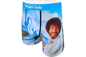 GOOD LUCK SOCK Good Luck Undies Herren-Boxershorts Bob Ross