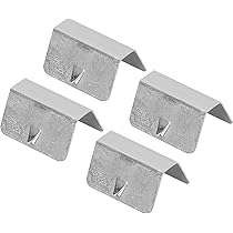 20 Clip In Acciaio Inox Per Deflettori Pioggia-Auto - Universali, Facili Da Installare - Foto 14